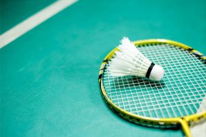 Badminton arena near Villa Agati