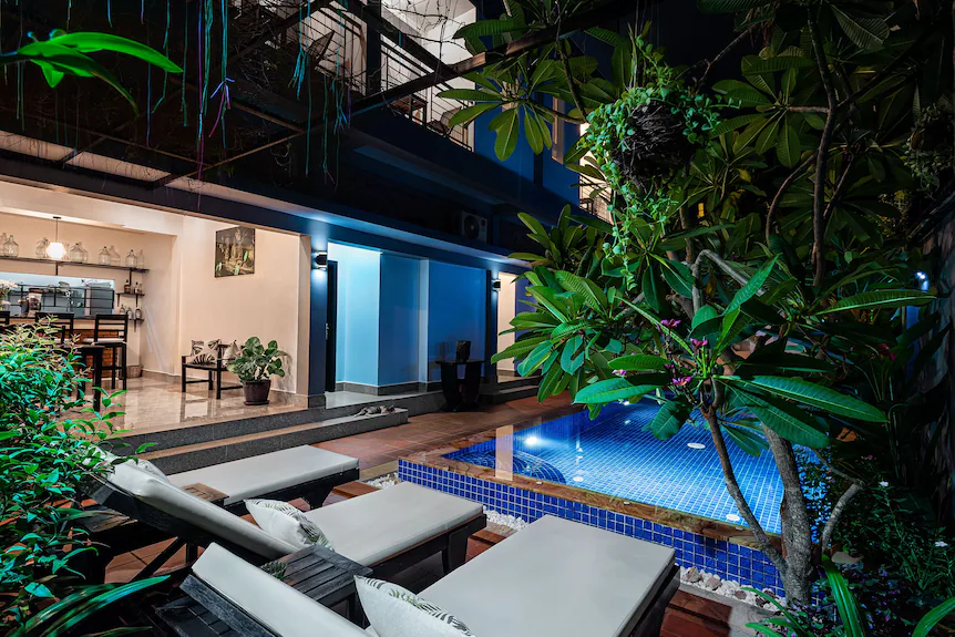 Villa Agati swimming pool in Siem Reap